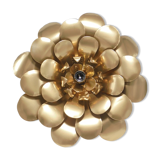 Flower-shaped wall lamp