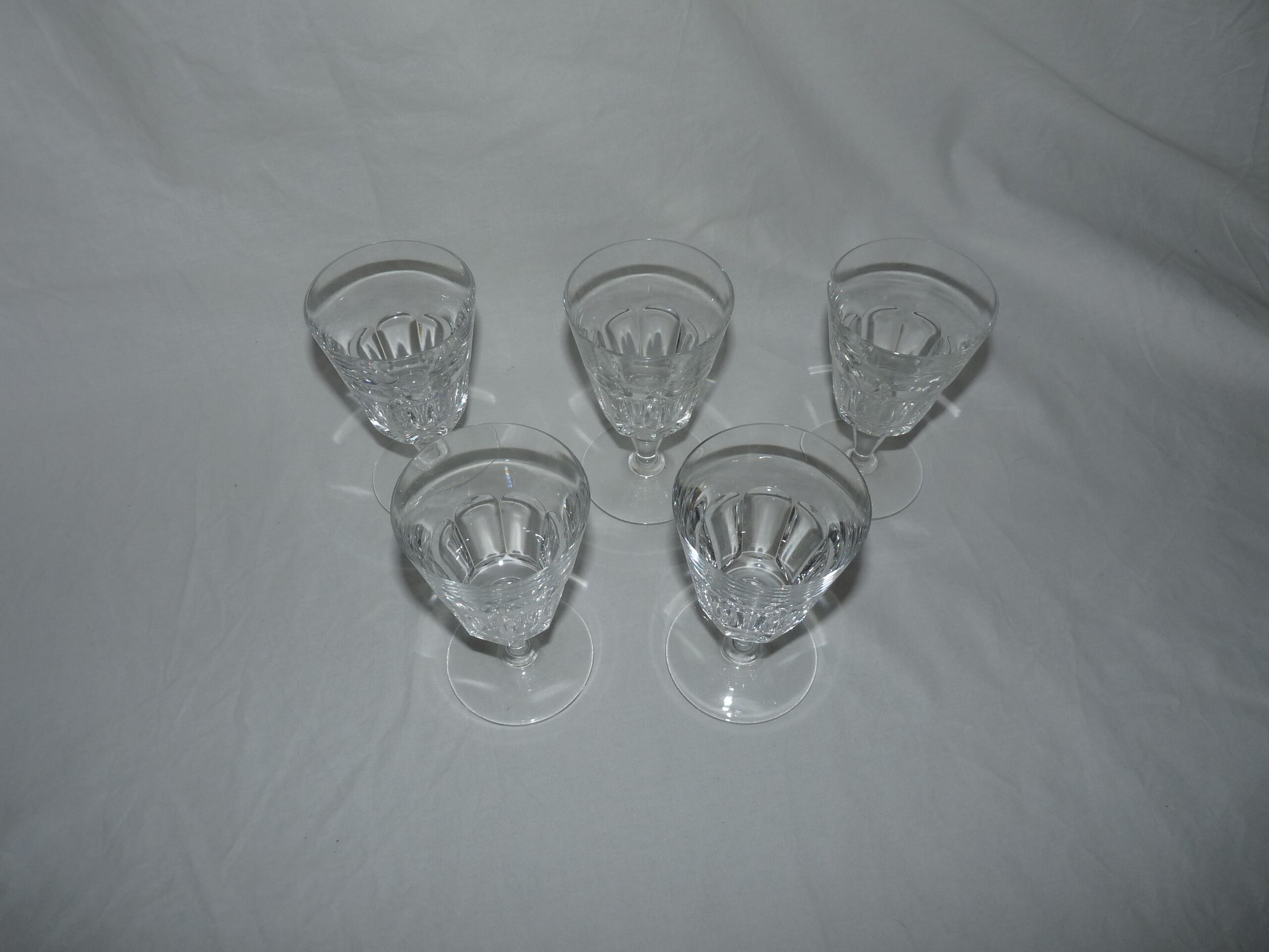 Lot of 5 glasses