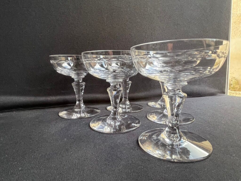 Champagne or cherry glasses - Art Nouveau