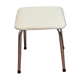 Tabouret en skai vintage