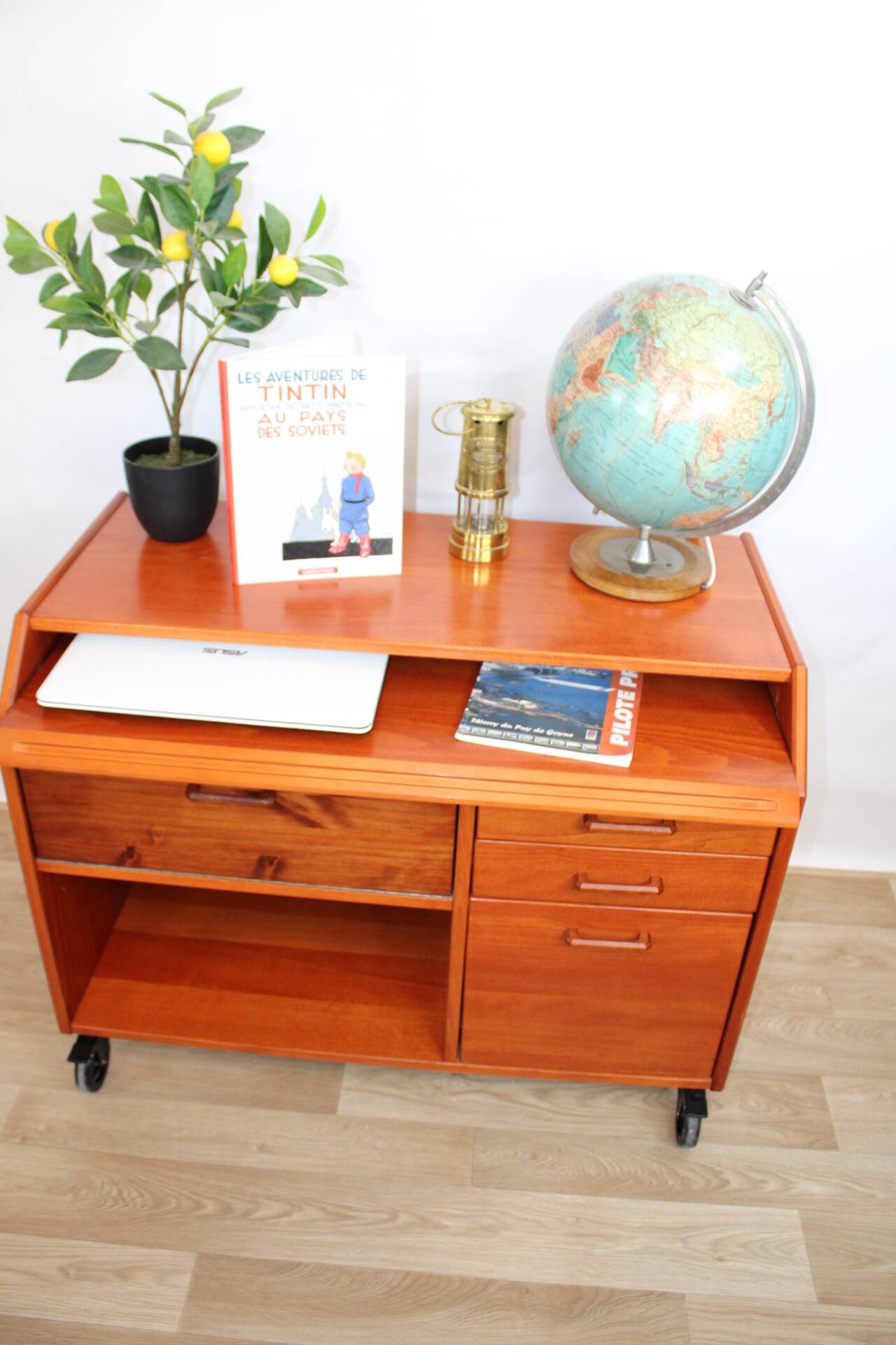 Scandinavian style desk 1970