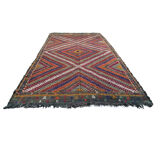 Vintage turkish kilim rug , 295 x 197 cm