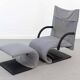 Zen easy chair with footrest by claude brisson for ligne roset
