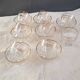 Vintage glassware set with gold filigree – 1960s