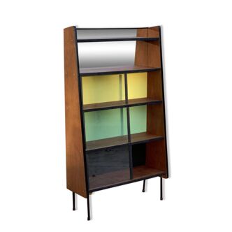Bibliothèque vintage vitrée Alta 1950