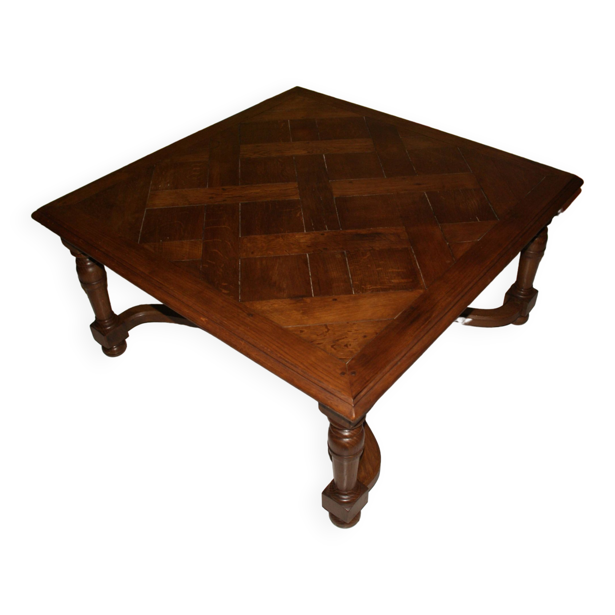 18th Century Versailles Parquet Coffee Table