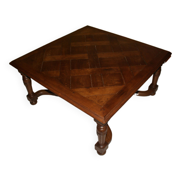 Table Basse Parquet De Versailles XVIIIème
