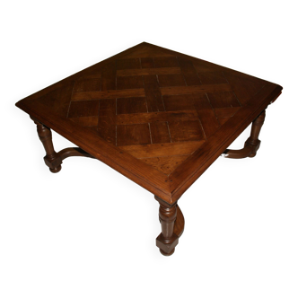 18th Century Versailles Parquet Coffee Table