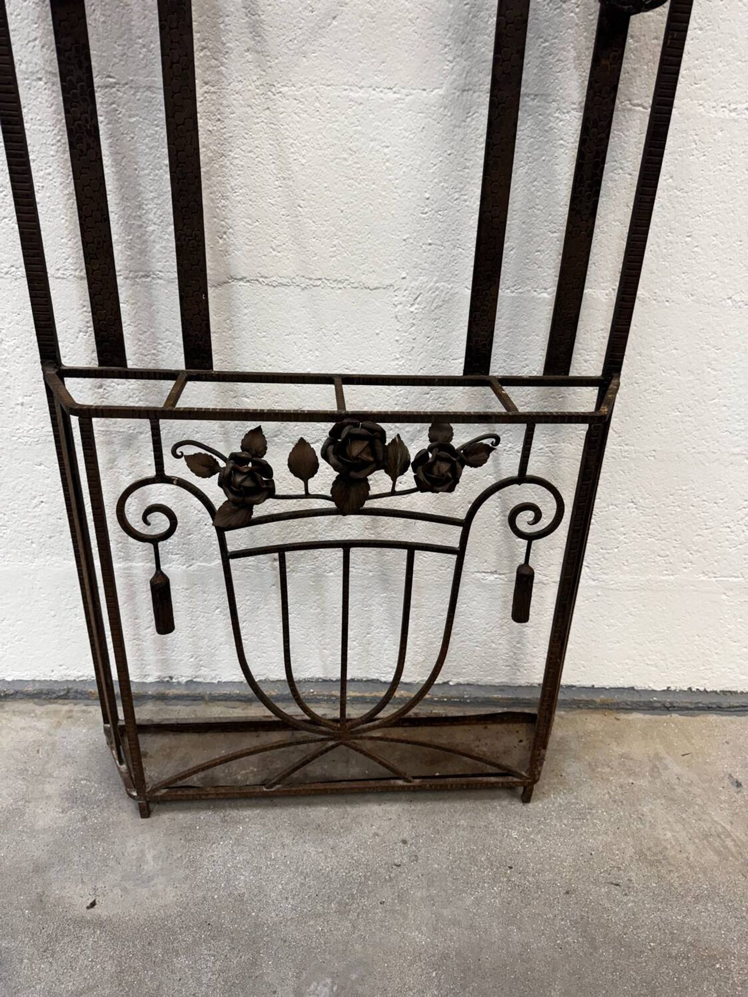 Art Deco coat rack / entrance hall wardrobe