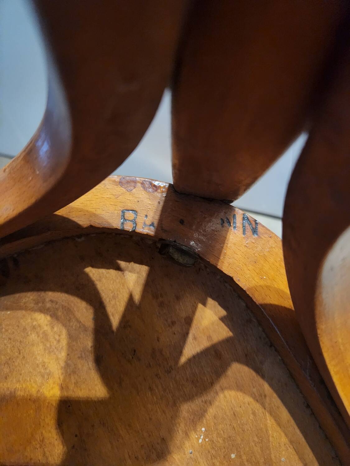 Baumann bistro chair in beech