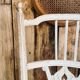 Old straw chair