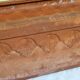 Art deco style terracotta planter, 50 cm