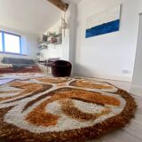 Vintage round rug 200 cm