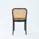 3 chaises Hoffmann Prague 811 en cannage d'après Thonet