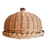 Top with rattan lid