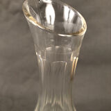 Set consisting of a decanter and a crystal broc of the same model