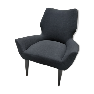fauteuil vintage noirs