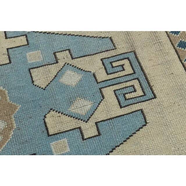 1970s Vintage Turkish Handmade Wool & Cotton Orange Area Rug 175x248