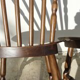 Set of 9 Vintage Scandinavian Bistro Chairs 1960