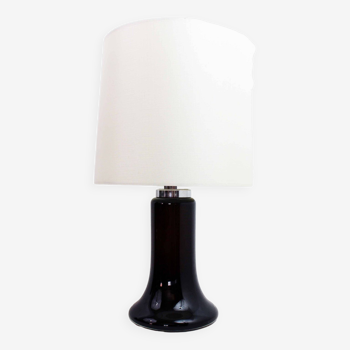 Limburg black glass lamp base