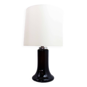 Limburg black glass lamp base