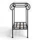 Wrought iron stool