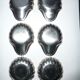 Lot 6 trinket bowls Air France Wiskemann shell shape