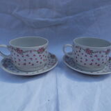 Duo cups flower décor
