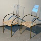 Set of 4 Charles Hollis Jones chairs for Belgo Chrom 1970