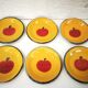 Pack of 6 plates dessert apple St Clement