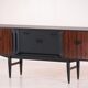 Vintage black  and rosewood sideboard