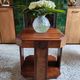 Art Deco coffee table in walnut