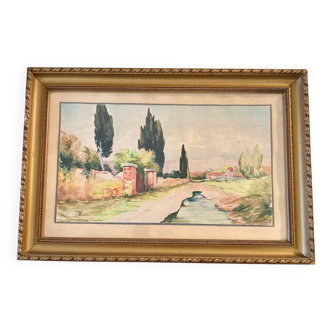 Henri Beau painting