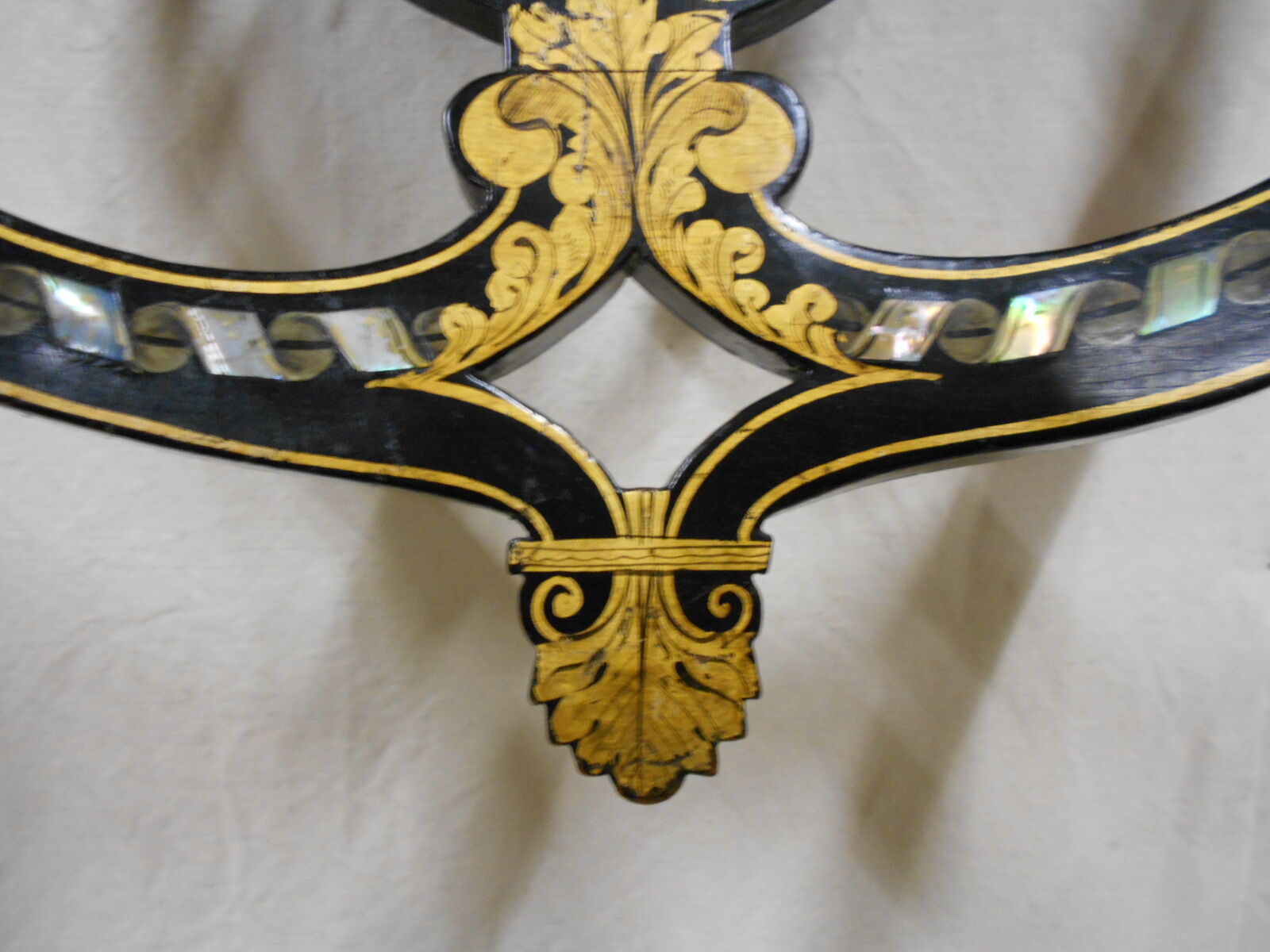 pair of three Napoleon chairs