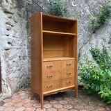 Vintage bookcase shelf