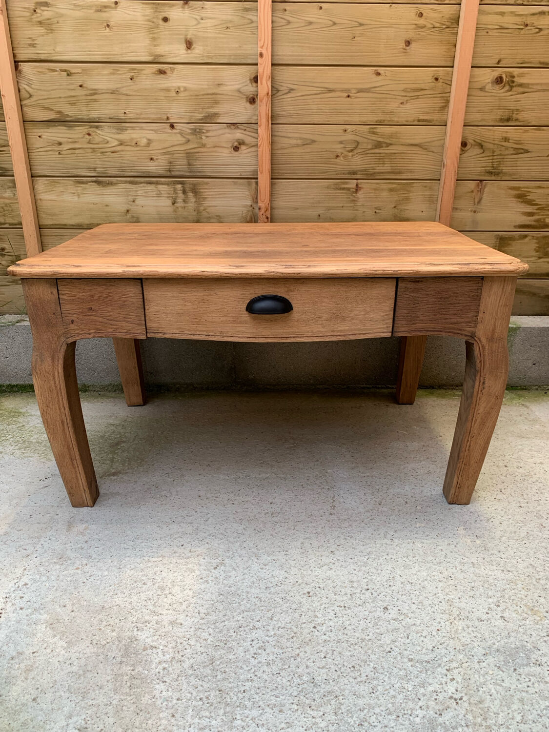 Solid wood coffee table