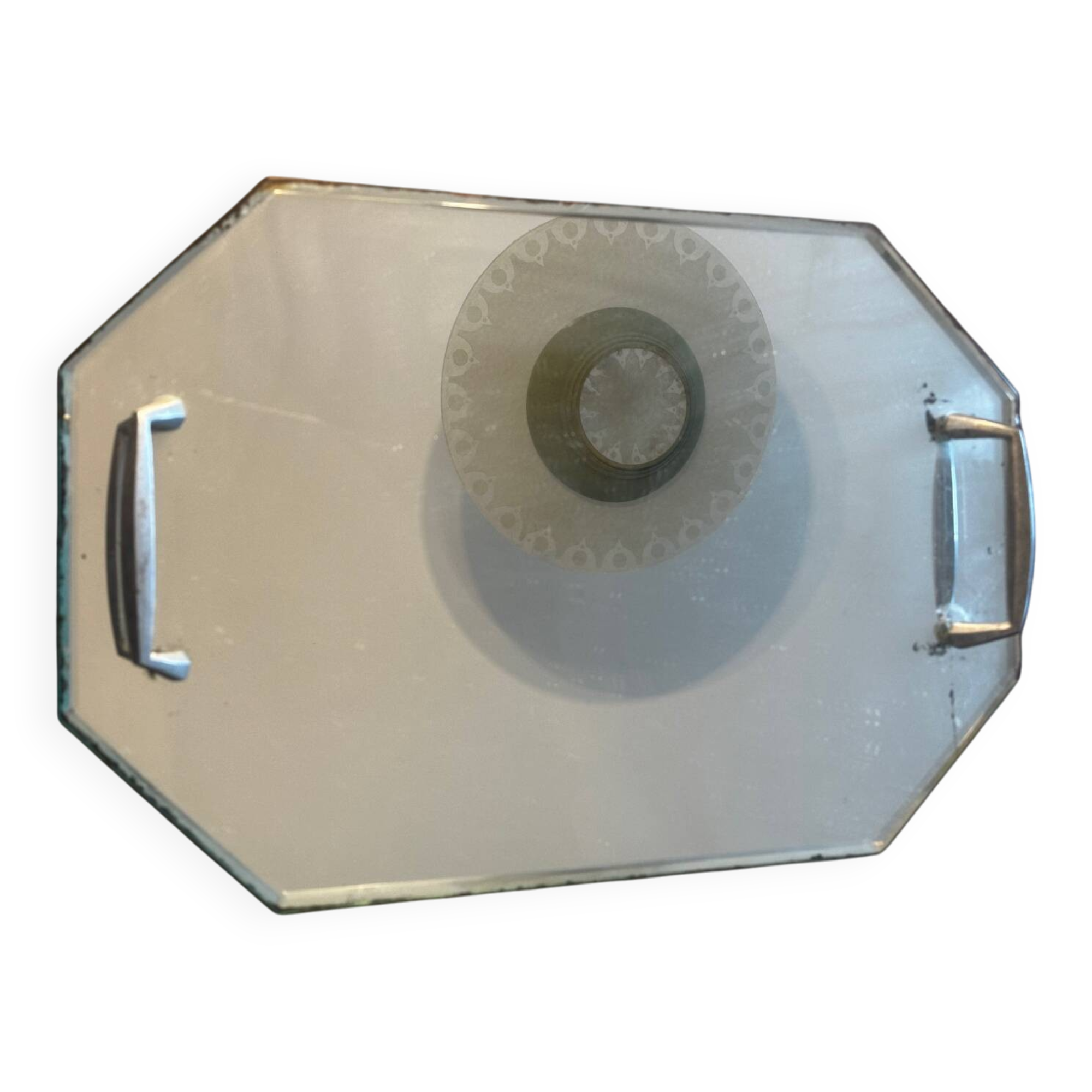 Art Deco mirror plateau - 45/30 cm