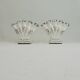Pair vase soliflore faience/vintage