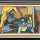 Oil on Panel – “Still Life with Jug and Bottles” by Martin Lindberg