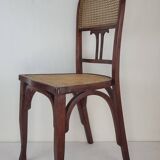 Chaises Art Nouveau en bois courbé (*2)