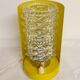 Metal and glass table lamp. Spain, 1970s.