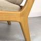 Danish Oak Lounge Chair and Ottoman by Juul Kristensen