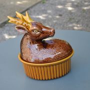 Vintage porcelain deer terrine