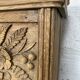Small column storage unit - antique comtoise