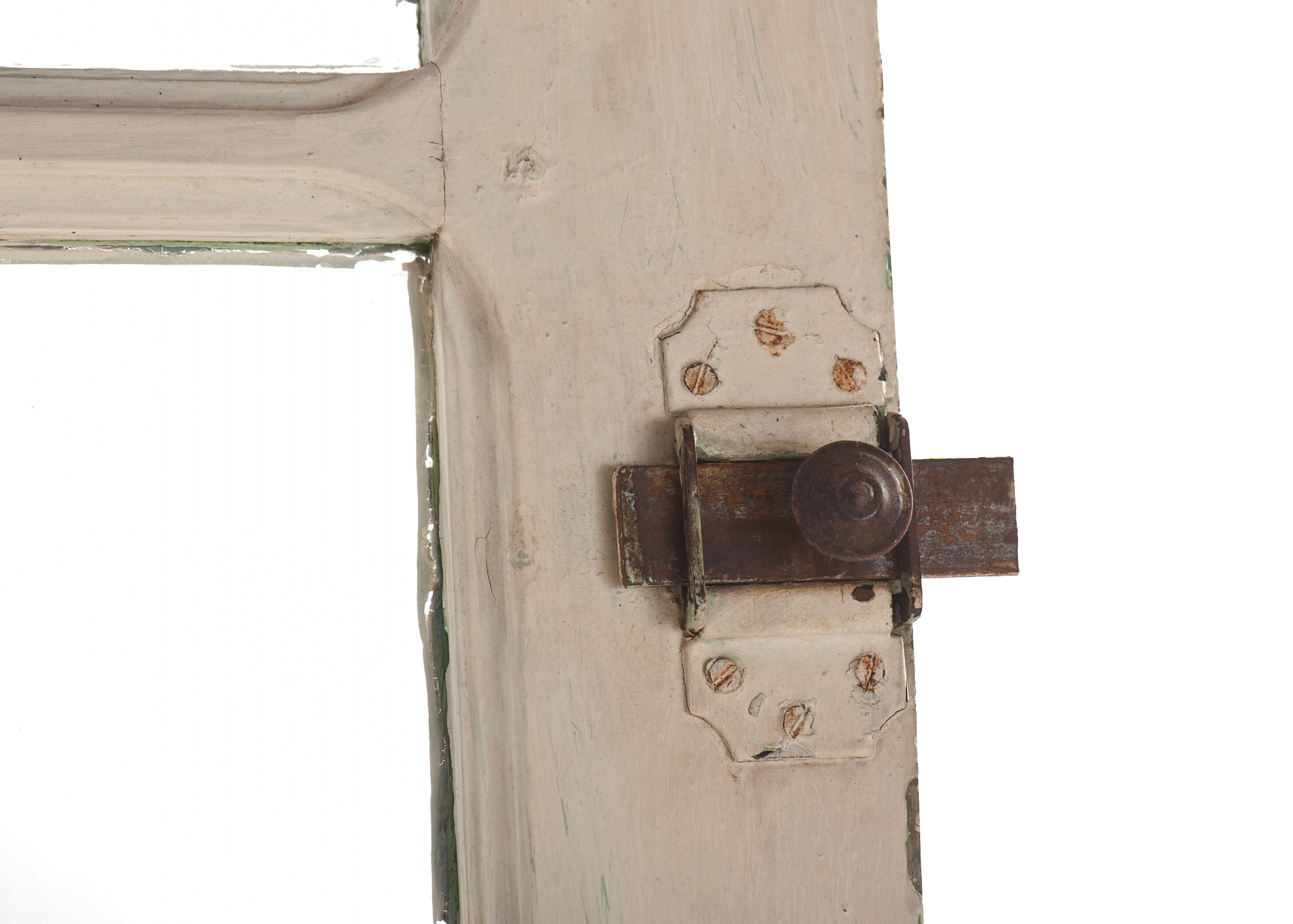 Oak glass entrance door from the 50s