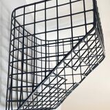Vintage storage steel wire wall basket