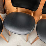 4 chaises Baumann modèle pégase