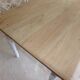 Old farm table turned feet