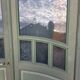 4 Art Nouveau partition doors + transom