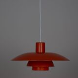 Danish vintage pendant lamp Ph 4/3 by Poul Henningsen, Louis Poulsen, 1966
